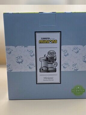 MINIONS Scentsy Wax Warmer Will Come with Free Wax Bar - NEW IN BOX